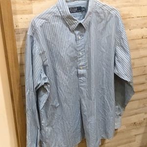 Polo by Ralph Lauren men's striped dress shirt.   Box 330